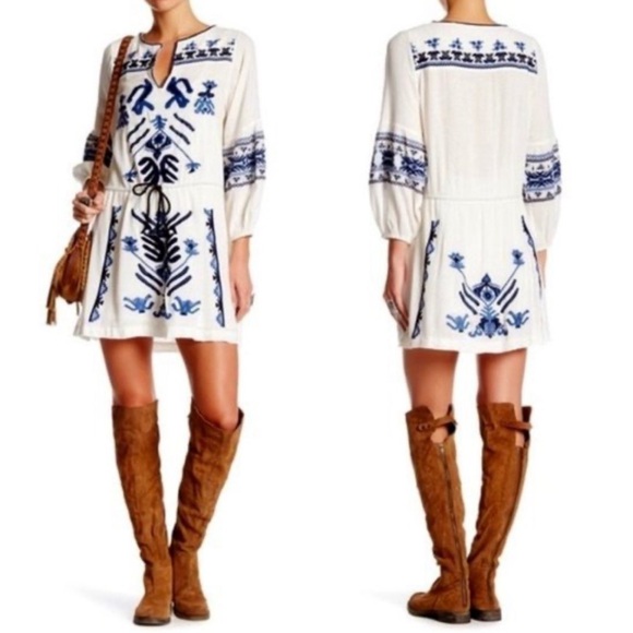 Free People Dresses & Skirts - Free People Anouk Embroidered Dress
